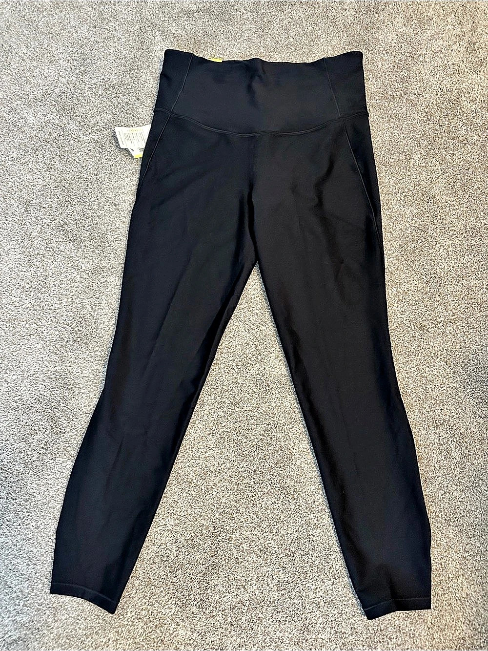 all in motion Effortless Support High-Rise 7/8 Leggings Black Medium